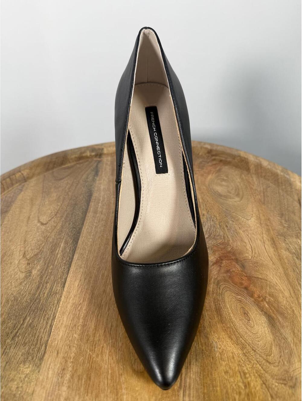 French Connection Black Pointed Toe Heels Classic Pump Women's Size 7.5 NWB - Picture 7 of 11